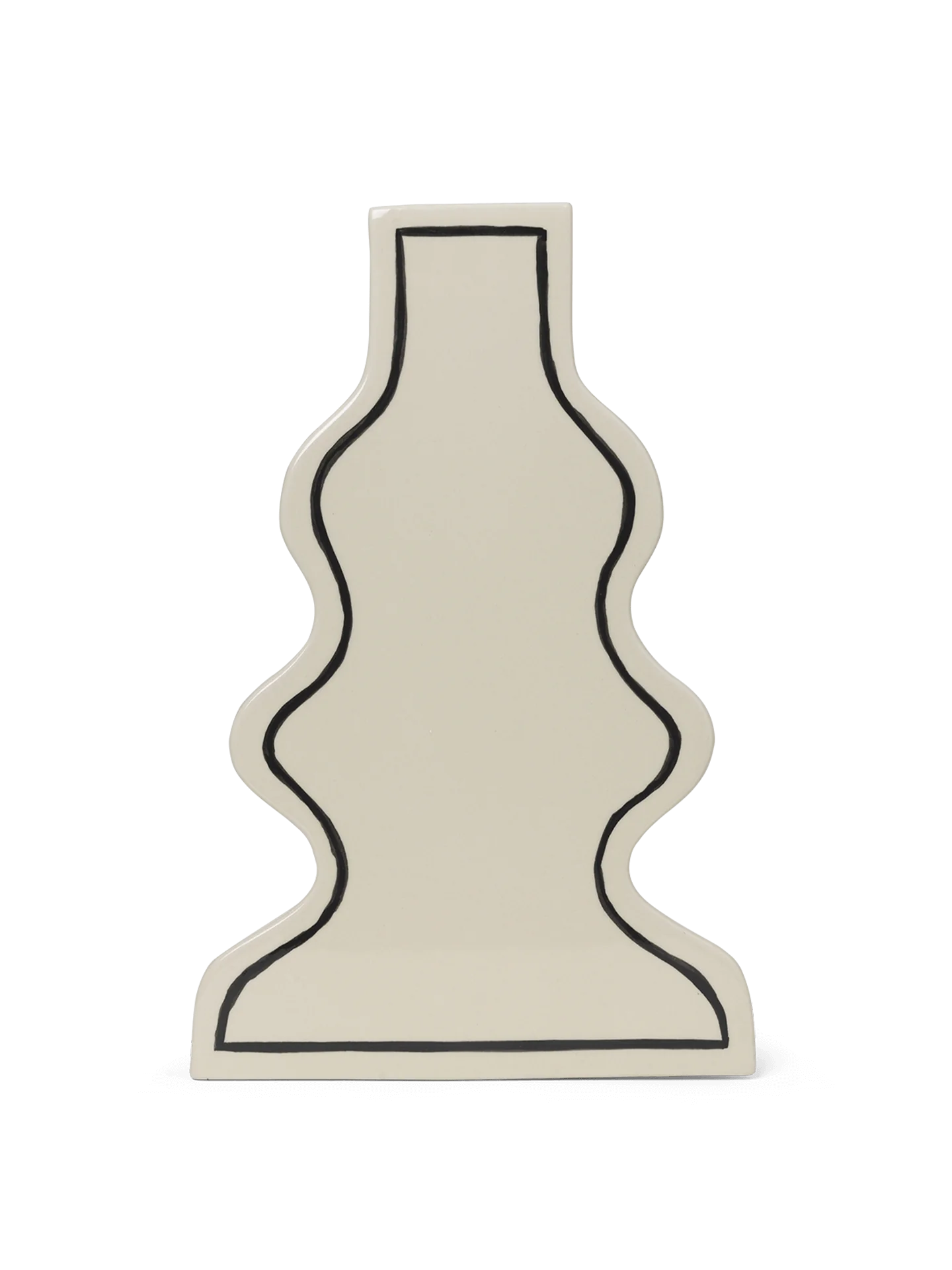 paste vase - curvy