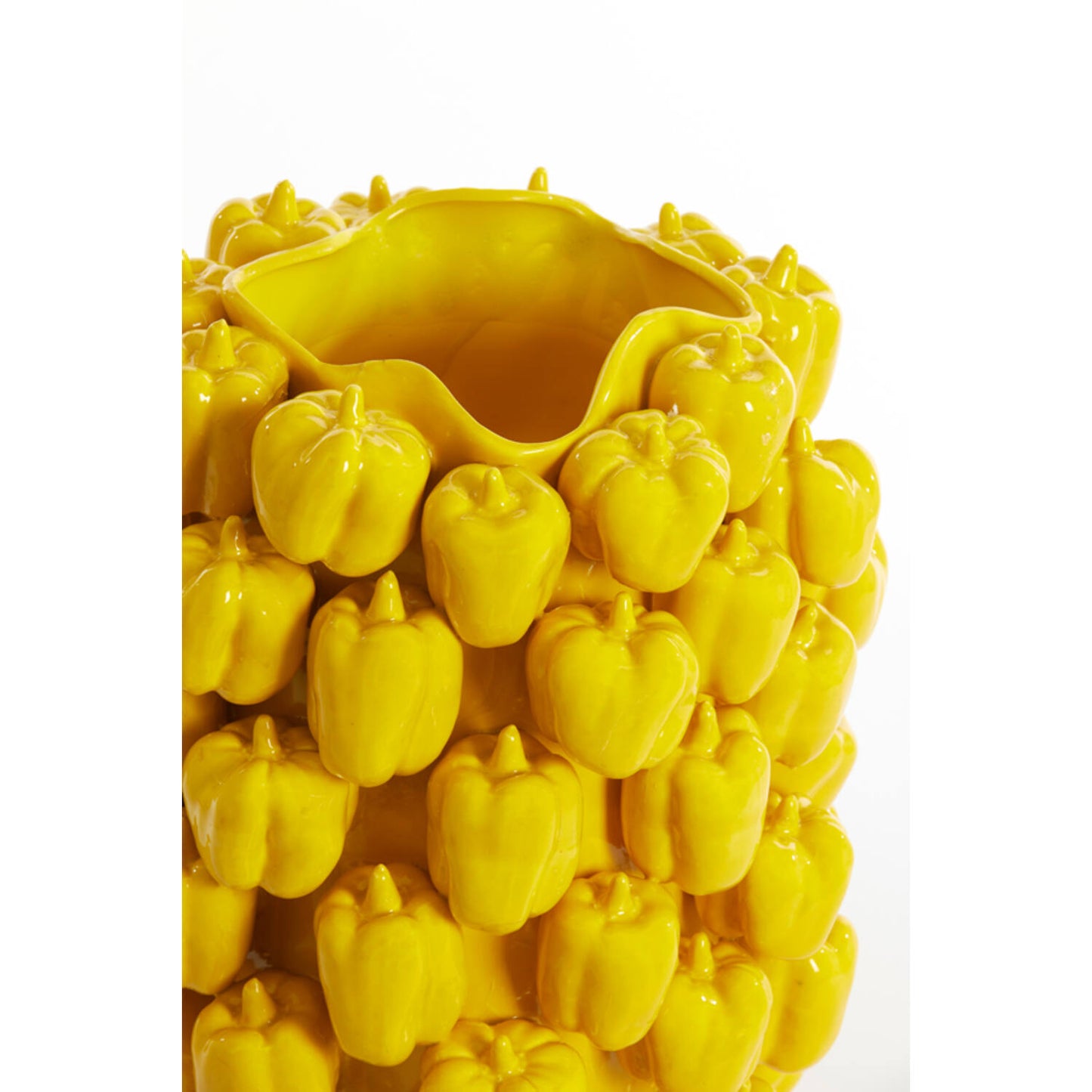 belpepper vase L yellow