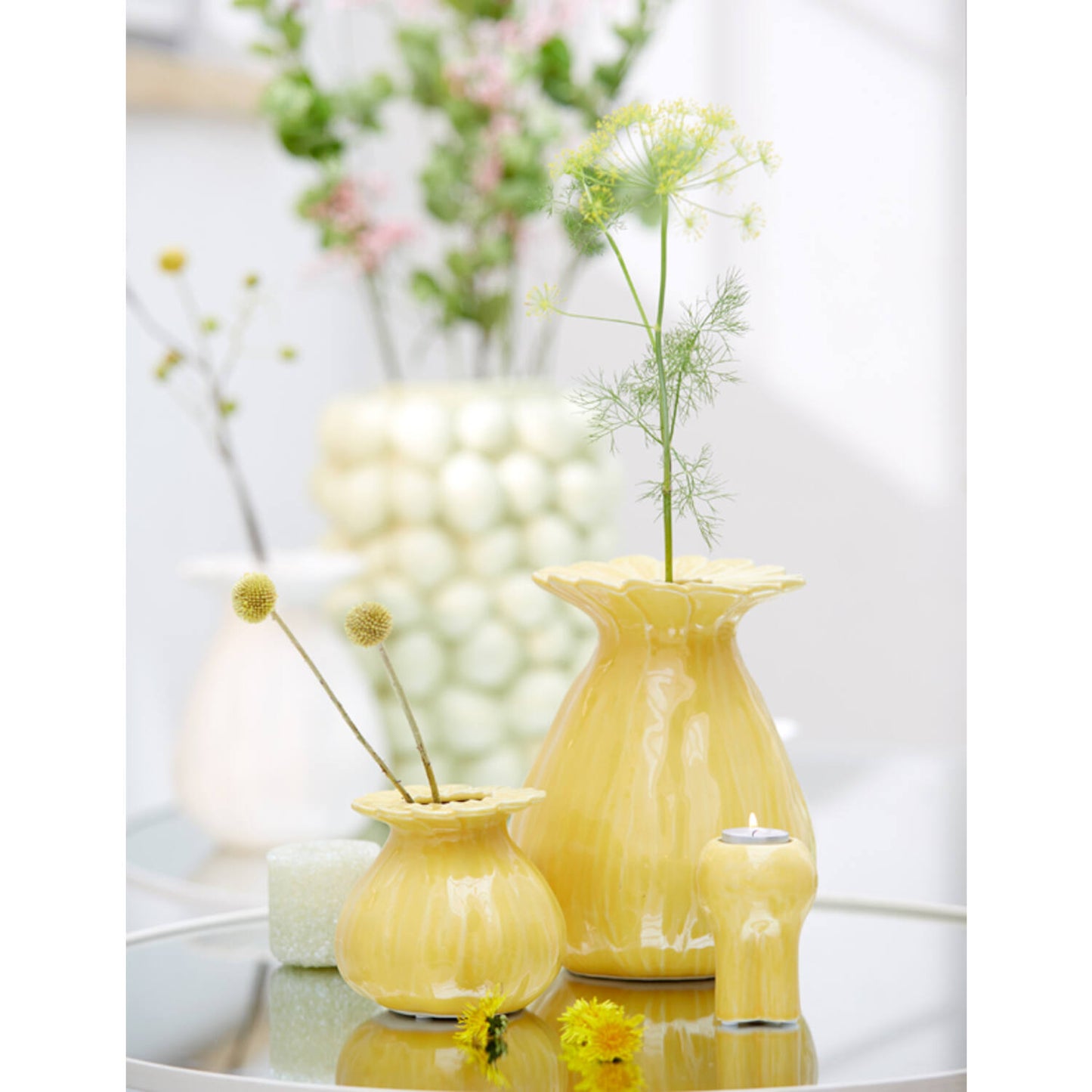 flower vase yellow s