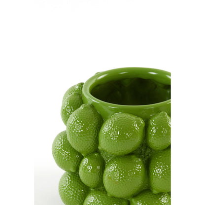 lemon vase green M