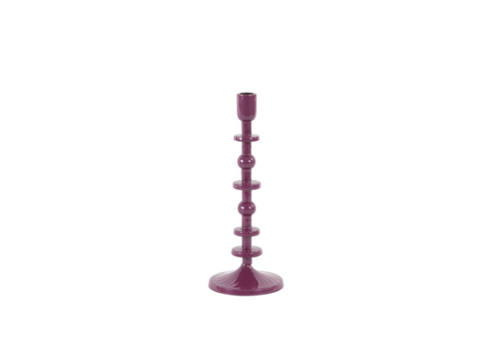 livigno candleholder purple l