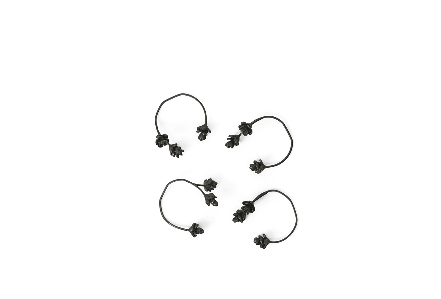 forest napkin rings set of 4