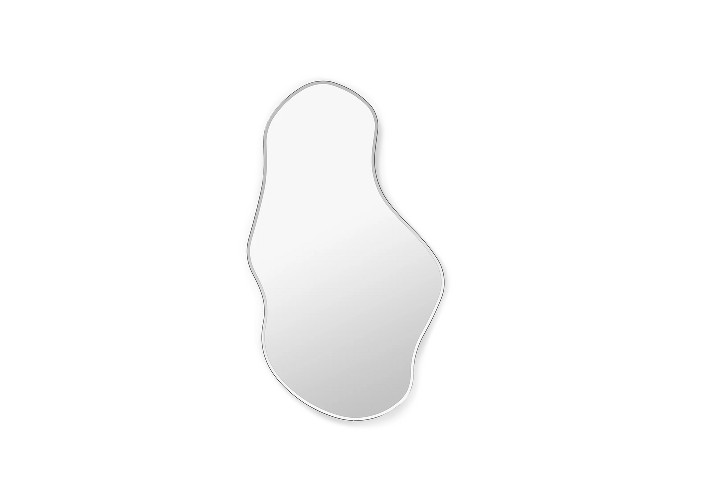pond mirror dark chrome