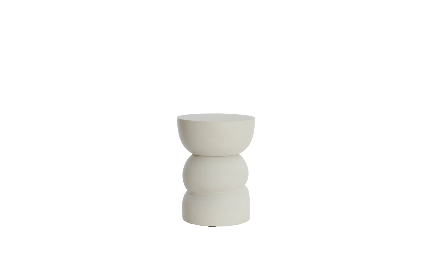 azalio side table white