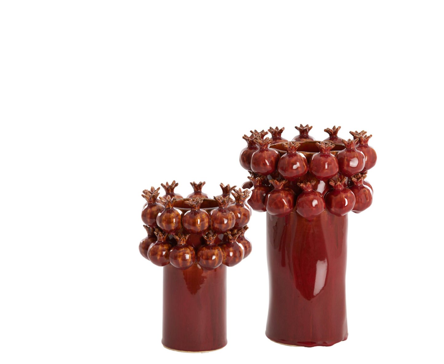 pomegranate ceramic vase m