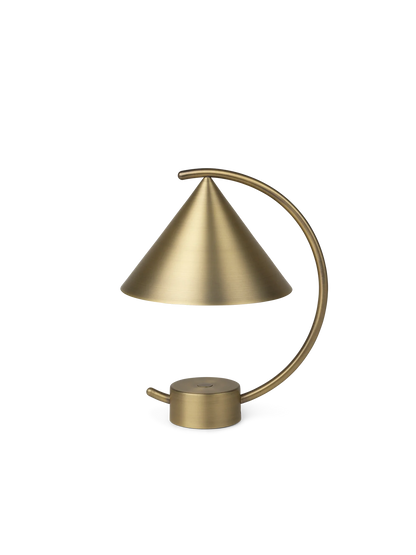 meridian portable lamp - brass