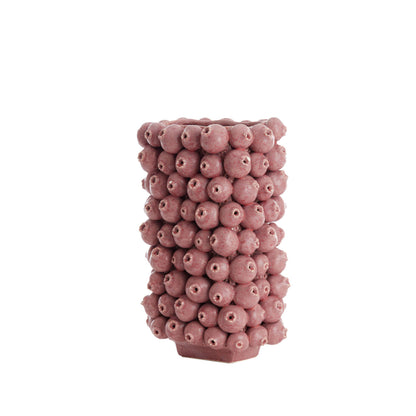 cranberry vase L