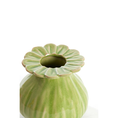 flower vase green s