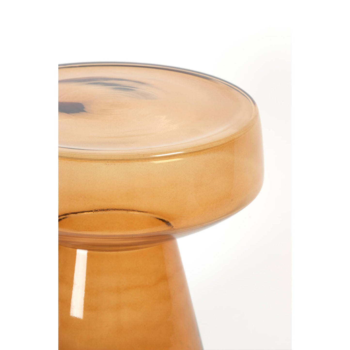 dalia side table ochre