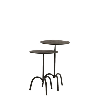 trepied side tables - set of 2