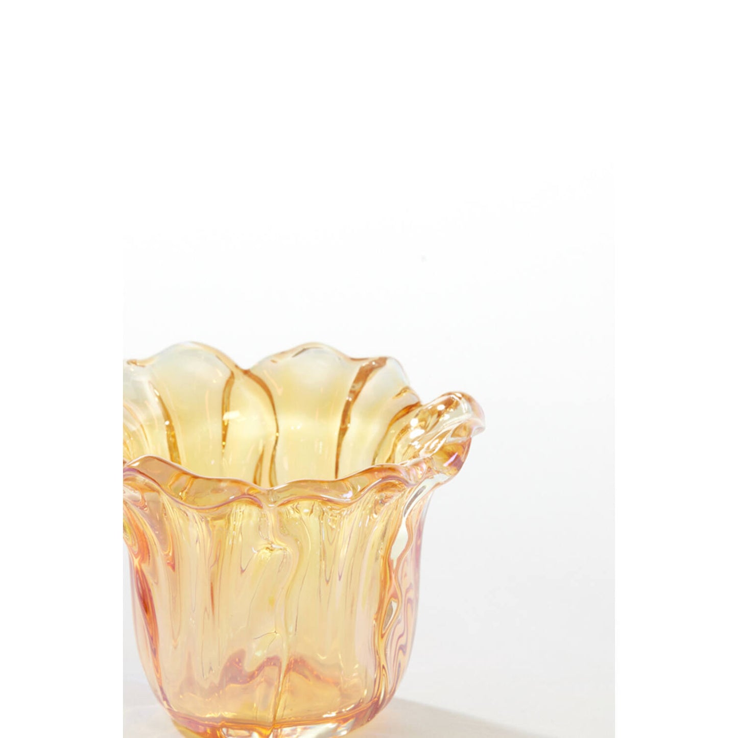 Flower tealight s orange