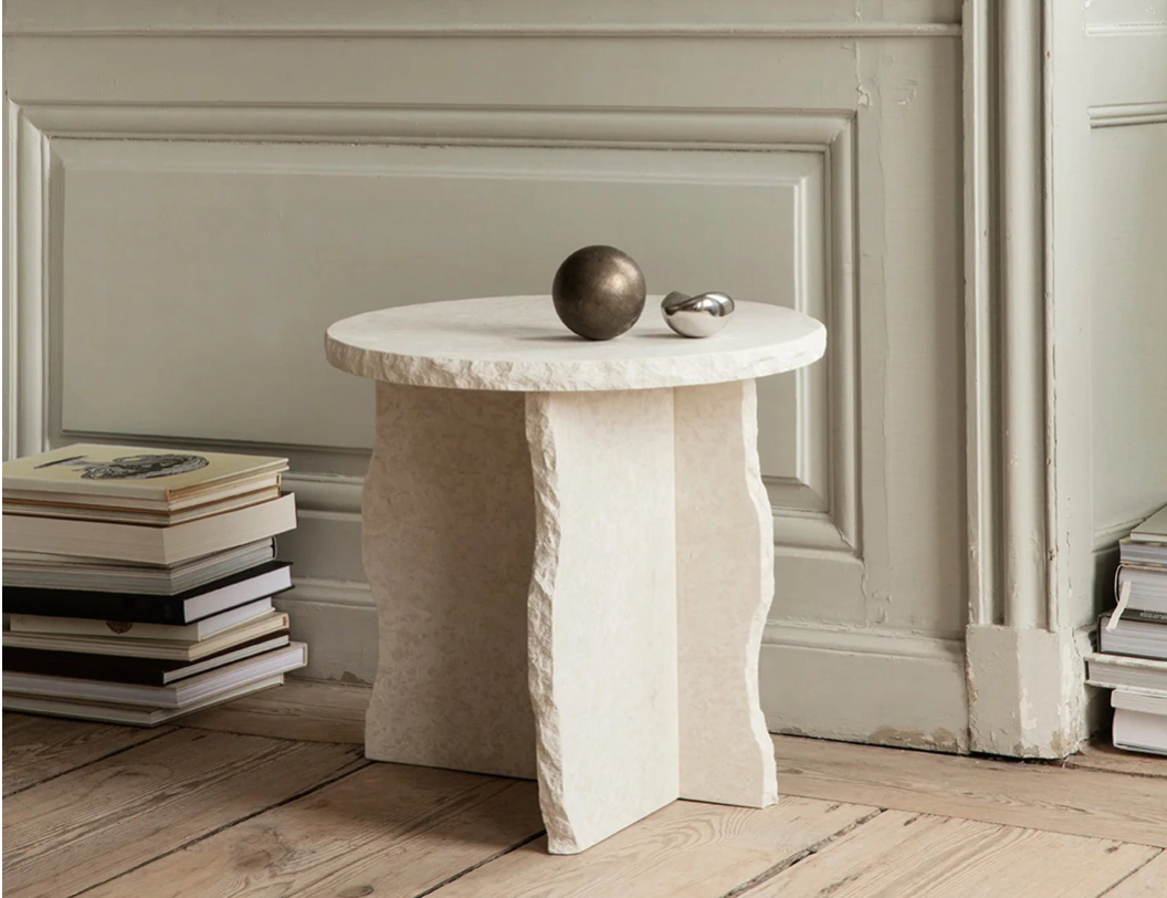 mineral sculptural table
