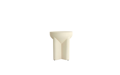 mikado side table - bedside table creme