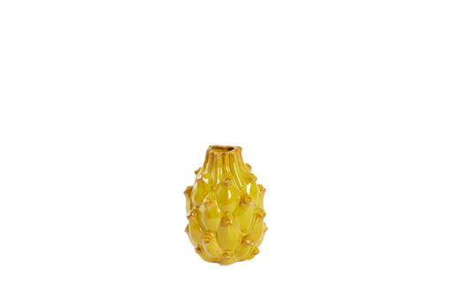 pineapple vase yellow s