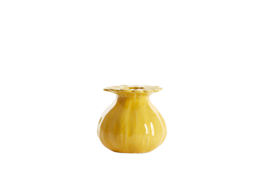 flower vase yellow s