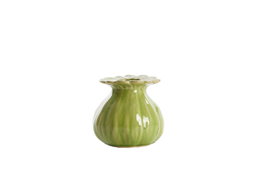 flower vase green s