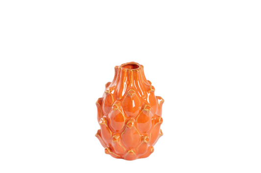 pineapple vase orange L