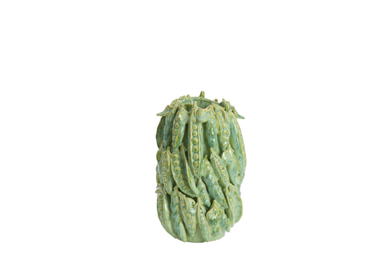 pea ceramic vase