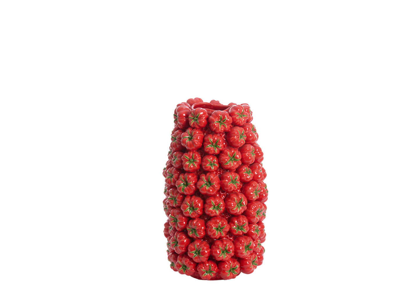 tomato ceramic vase l